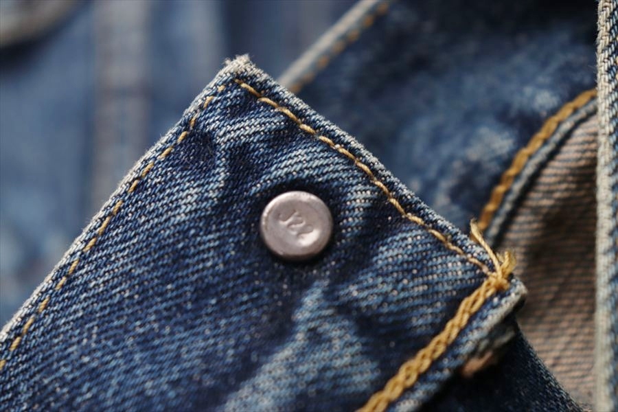 90s 96年 ヴィンテージ リーバイス 557 ビッグE サード 復(fù)刻 J22刻印 デニムジャケット ジージャン 40 日本制