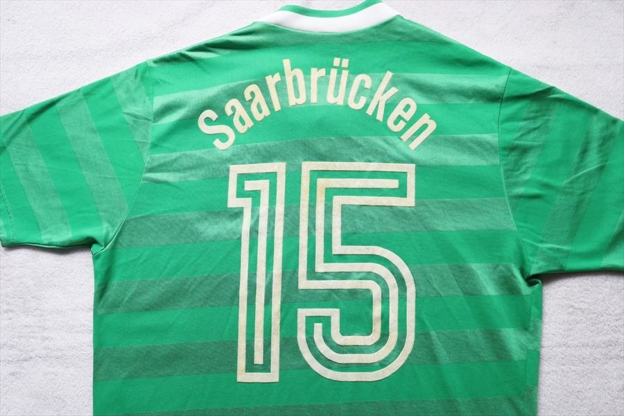 80s ヴィンテージ 西ドイツ制 adidas アディダス サッカー ユニフォーム 1.FCザールブリュッケン