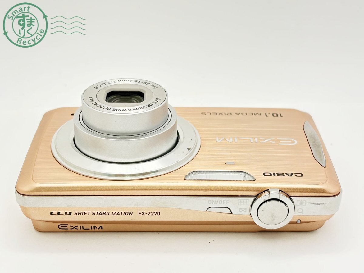 BI0607374　● CASIO EXILIM EX-Z270 カシオ エクシリム コンパクトデジタルカメラ コンデジ デジカメ バッテリー付き