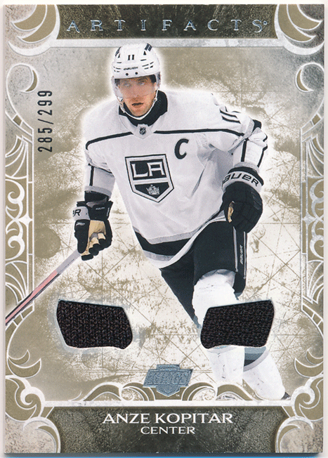 Anze Kopitar NHL 2024-25 Upper Deck Artifacts Jersey 299 листов ограничение джерси карта Anne je*kopita-