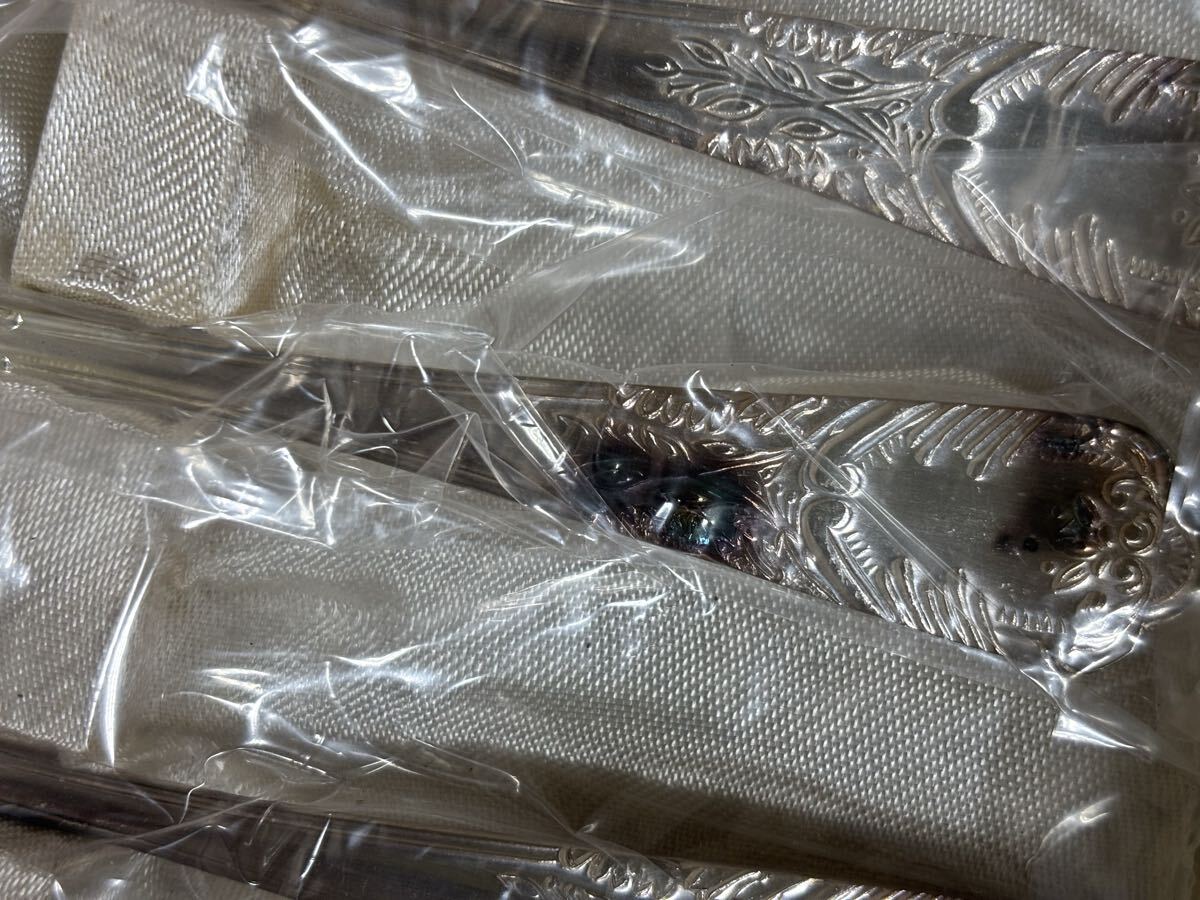 スプーン フォーク カトラリーセット カトラリー 洋食器 食器 保管品 nickelsilver 東武百貨店 東武鉄道株式会社 創立70周年記念_画像7