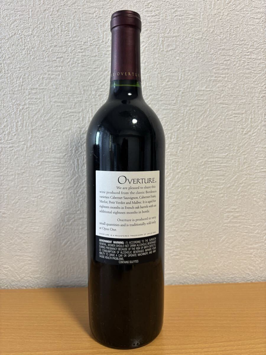 【未開栓】オーバーチュア by オーパス?ワン Overture by Opus One オーパスセカンド オーパスワン2nd