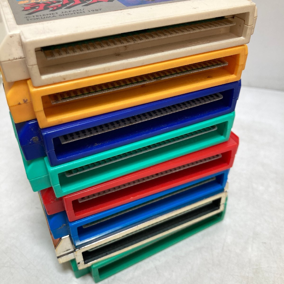 【FC】まとめて19本 任天堂 ファミリーコンピュータ《動(dòng)作未確認(rèn)》夢(mèng)幻戦士ヴァリス スーパーマリオブラザーズ他※マジック涂りつぶしあり