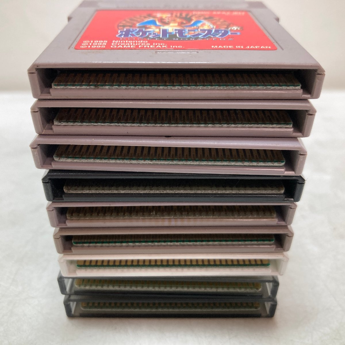 【GB】まとめて9本 任天堂 ゲームボーイ 《動(dòng)作未確認(rèn)》ポケットモンスター スーパーマリオランドほか ※マジック記入 涂りつぶしあり●