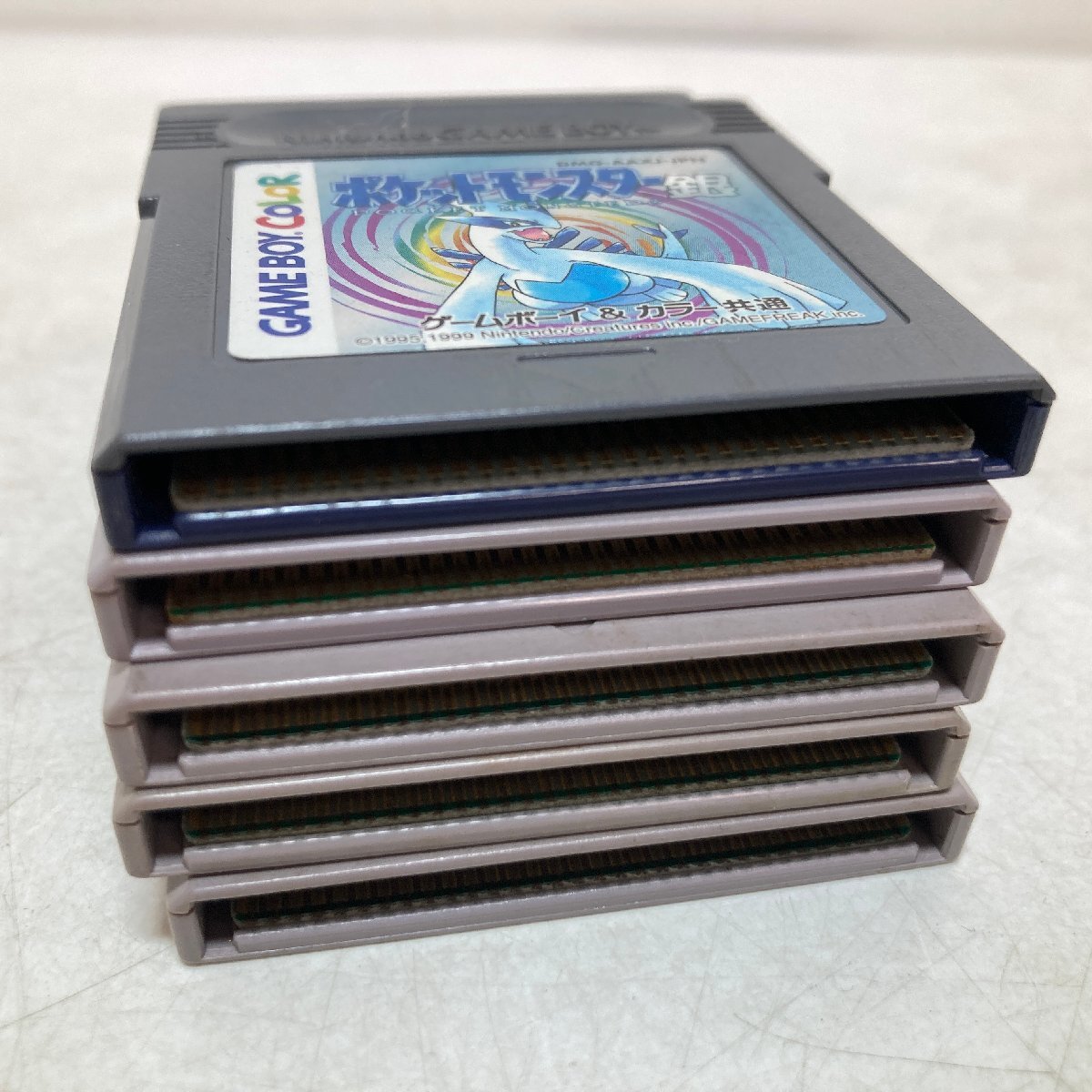 【GB】まとめて5本 任天堂 ゲームボーイ 《動作未確認》ポケットモンスターのみ 赤 青 緑 銀 ピカチュウバージョン POCKET MONSTER●