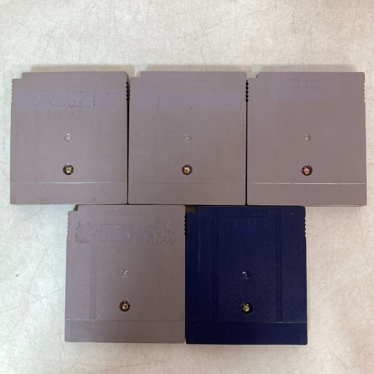 【GB】まとめて5本 任天堂 ゲームボーイ 《動作未確認》ポケットモンスターのみ 赤 青 緑 銀 ピカチュウバージョン POCKET MONSTER●