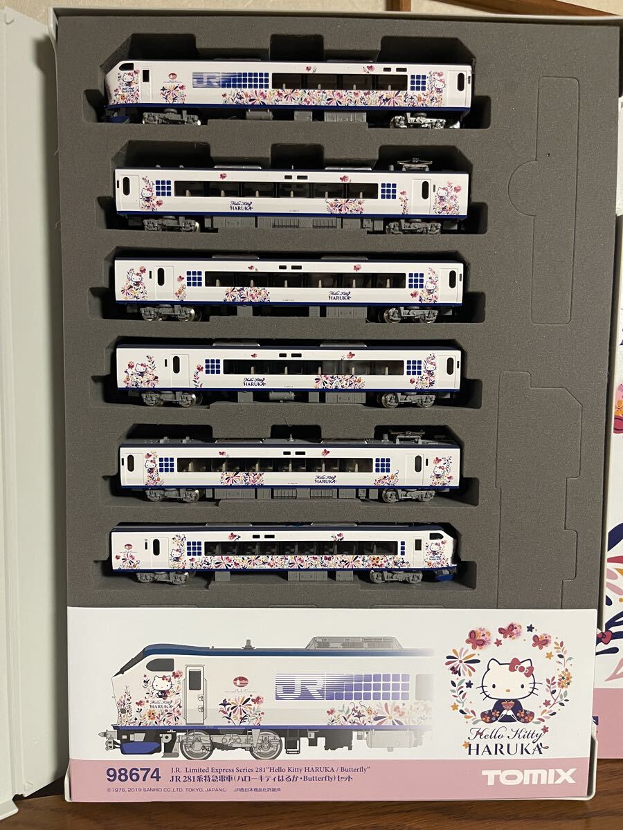 TOMIX ハローキティはるか　JR281系　98674 再販 ハローキティ_画像2