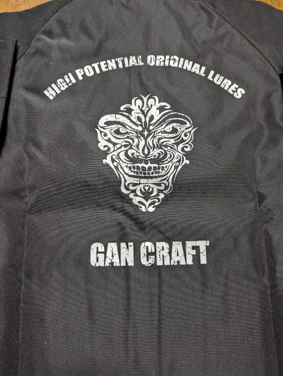 GAN CRAFTクラックフェイスシェルジャケットレインS