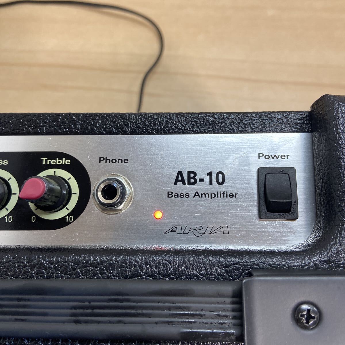 ARIA アリア AB-10 ベースアンプ Bass amplifier アンプ 荒井貿易 音響 オーディオ機器(2-3)_画像3