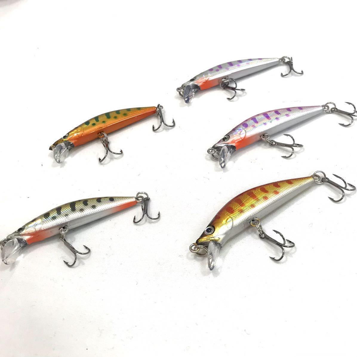 トラウトミノー sinking ALLヤマメカラー 5個セット 7cm/5g 渓流 シンキングミノー ◆送料無料◆_画像3