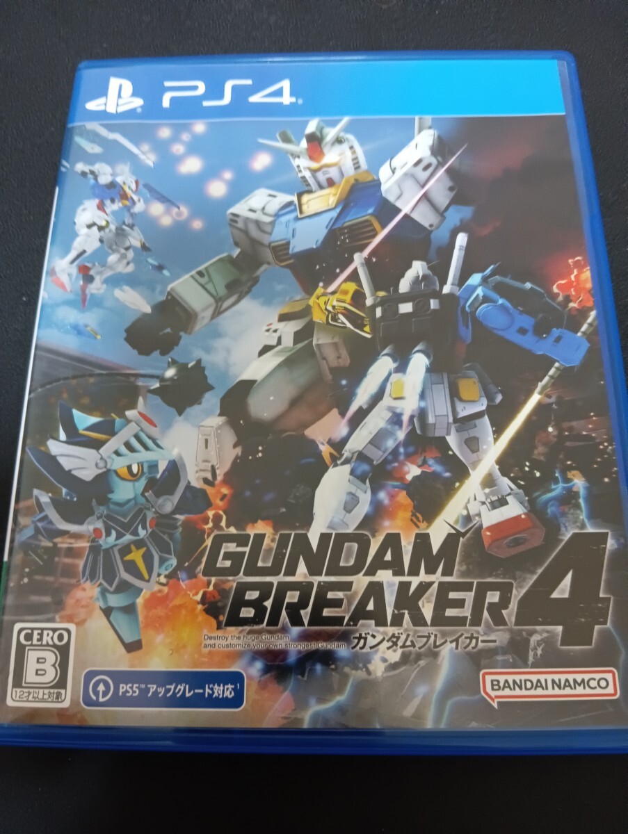 中古PS4： ガンダムブレイカー4 GUNDUM BREAKER4_画像1
