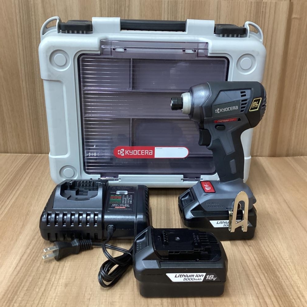 【未使用品】Kyosera/京セラ DID181L5 18V充電式インパクトドライバ_画像1