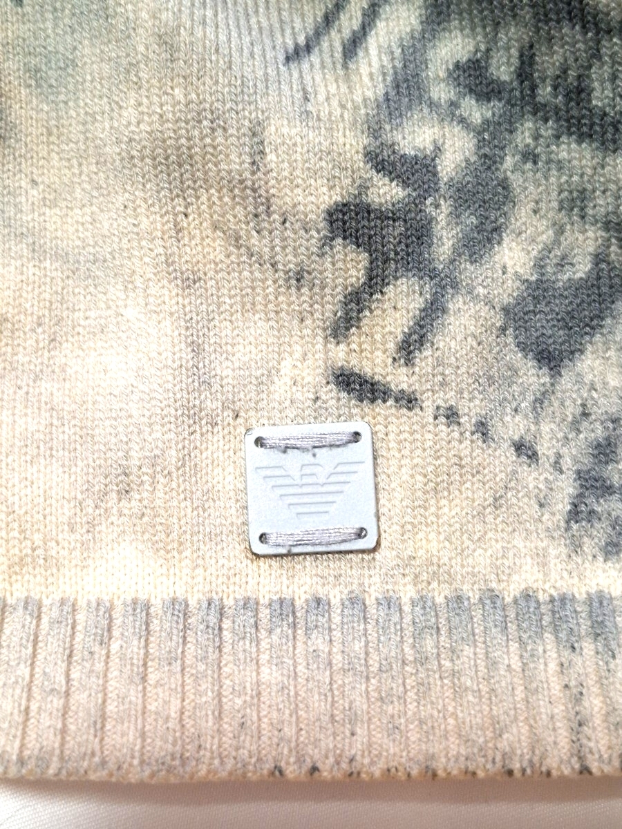 EMPORIO ARMANI 　エンポリオアルマーニニットキャップ　エンポリオアルマーニニット帽