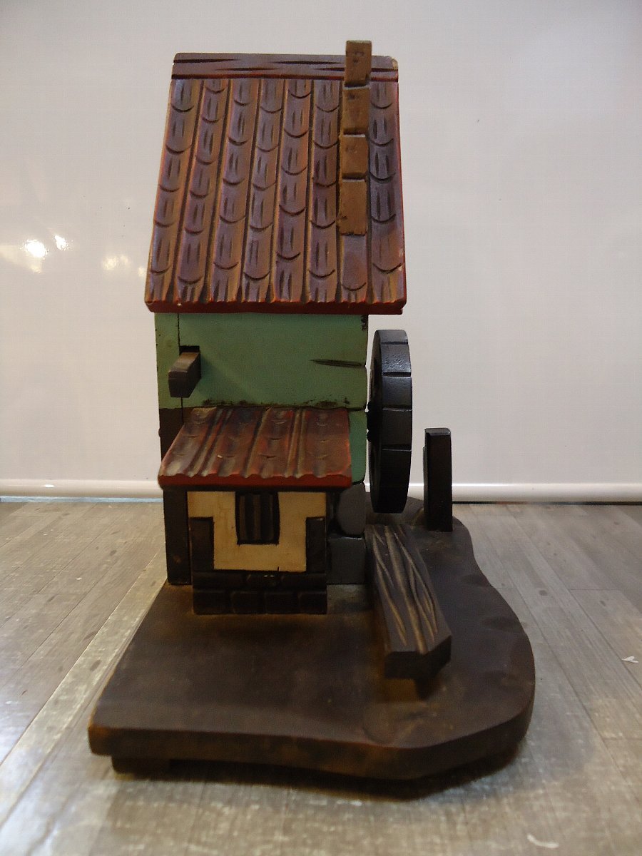  античный музыкальная шкатулка вода машина маленький магазин 