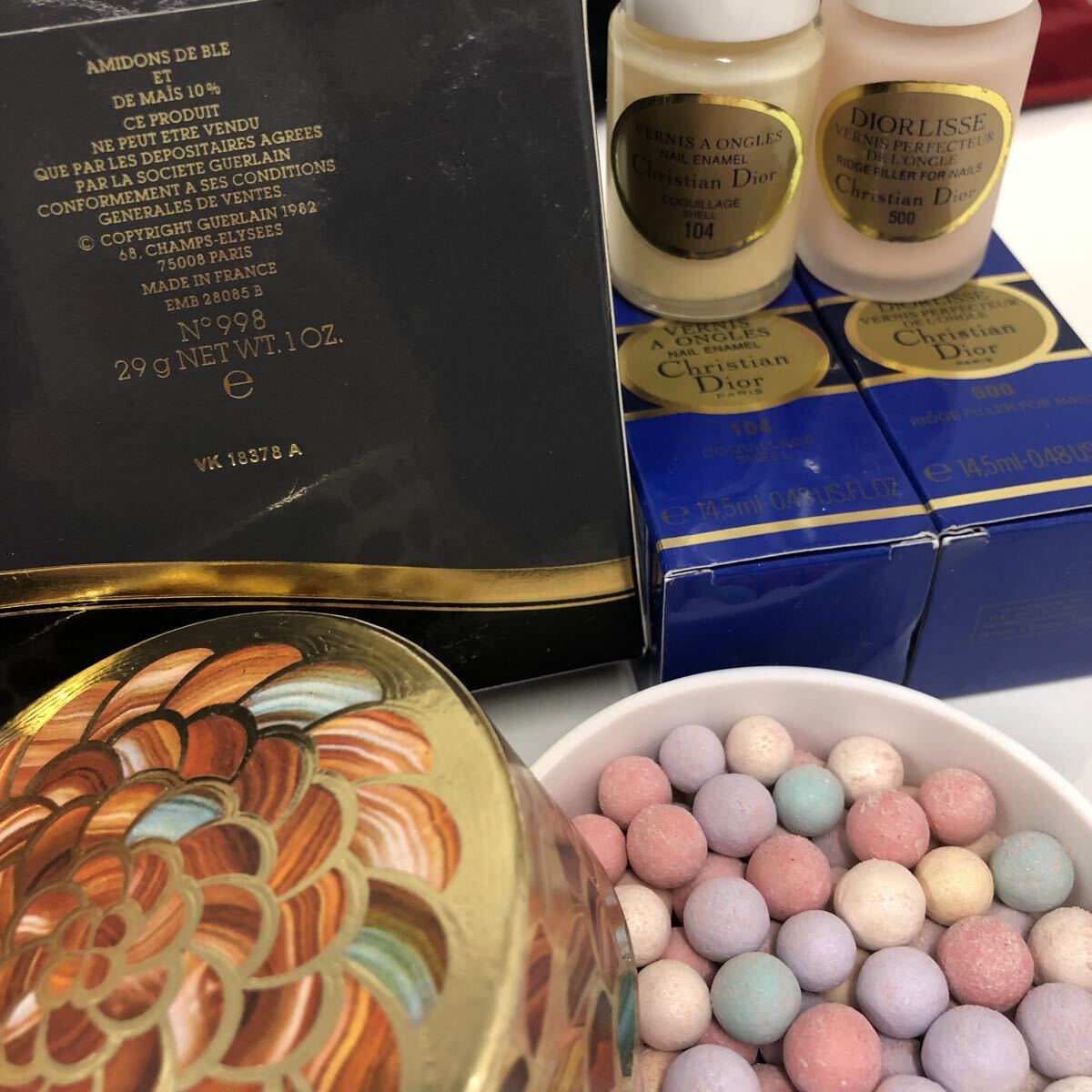 未使用含む ブランド コスメ ポリッシュ まとめ売り Dior ESTEE LAUDER GUERLAIN LANCOME READY TO WEAR コスメセット 化粧品 アイシャドウ