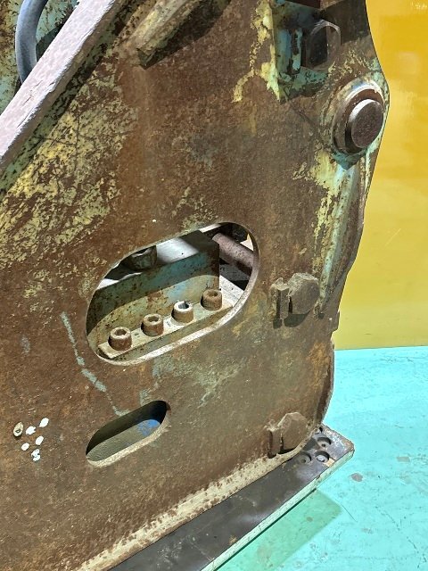 【1円スタート！】オカダアイヨン 油圧ブレーカー ユンボアタッチメント コンマ4 ※現(xiàn)狀渡し ※直接引き取り限定※