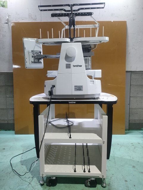 (美品)Brother PR1055X PRT1501 業(yè)務(wù)用 刺繍ミシン 稼働時(shí)間352H 別売り枠付き ブラザー 家電 裁縫 動作良好