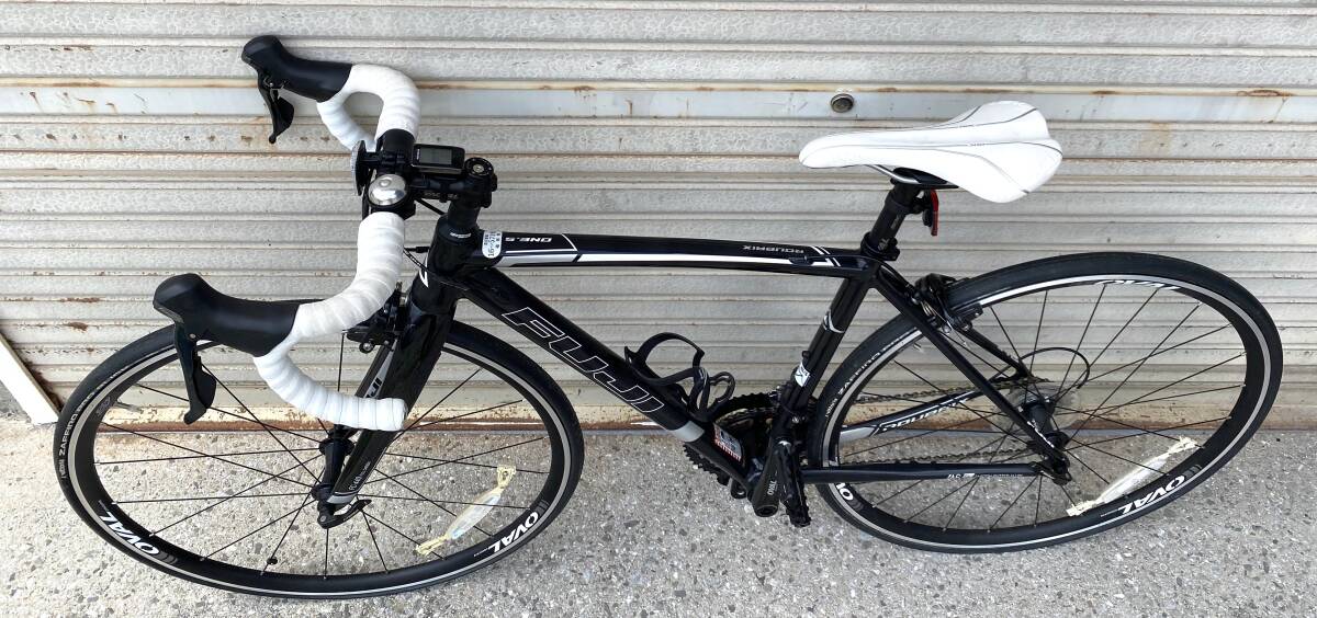 【1円スタート】き77 FUJI OVAL クロスバイク FC-440 XS/Sサイズ