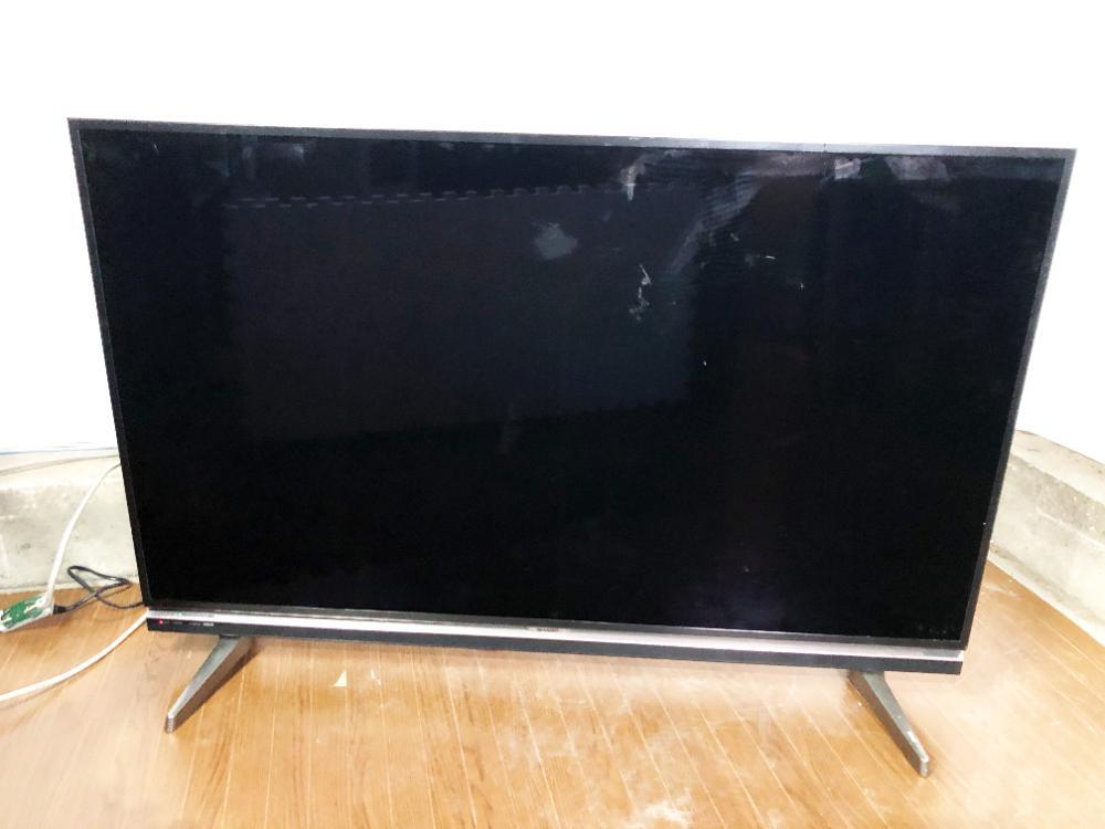 地域限定送料無(wú)料★極上超美品 中古★SHARP 52V型「AQUOS クアトロンプロ」4原色技術(shù)採(cǎi)用!!フルハイビジョン液晶テレビ【LC-52XL20】FHKJ
