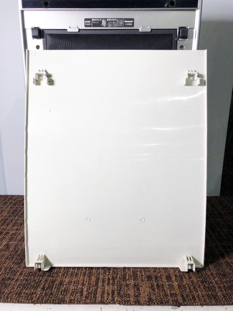 全國送料無料★極上超美品 中古★Panasonic　～40畳　「ナノイー X」搭載！パワフル吸引！　加濕空気清浄機(jī)　【F-VXR90-W】FJ8C