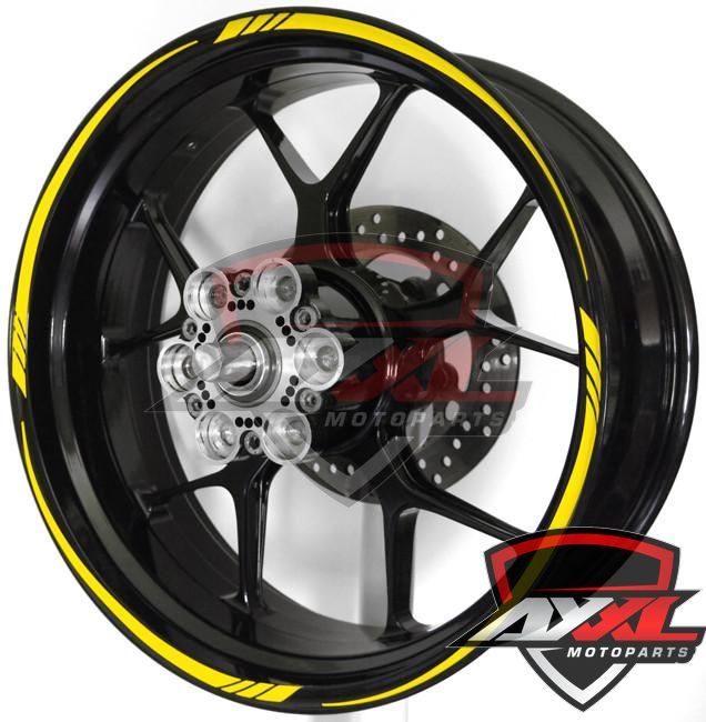 AXXL STD2 29色 リムステッカー YZF-R1 YZF-R6 YZF-R3 YZF-R25 YZF-R15 MT10 XSR900 MT09 MT07 MT03 MT25 XJR1300 XJR1200 XJR400 FZ1 FZ6_画像1