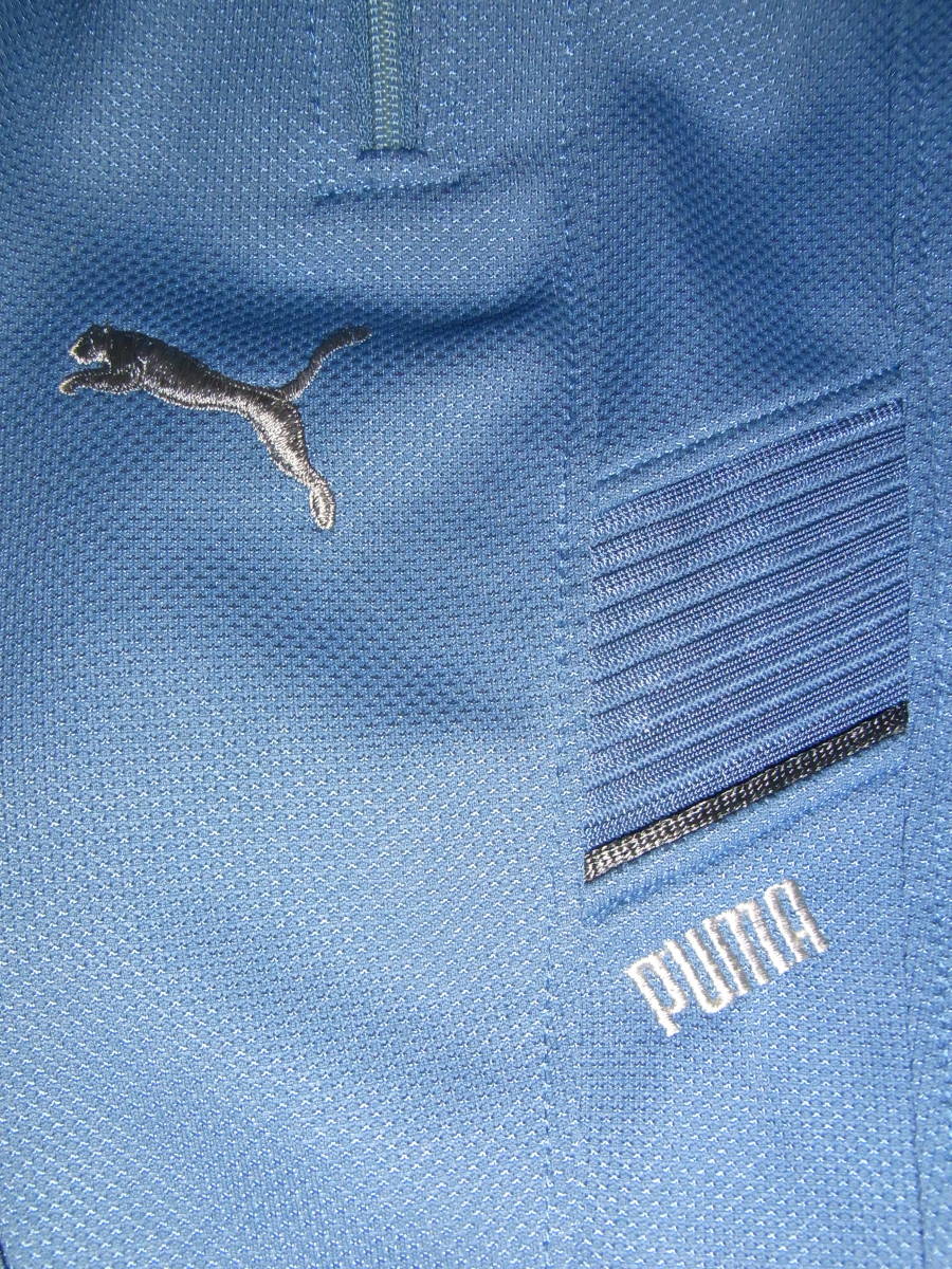 * beautiful goods *PUMA* Puma * jersey & pants * training * top and bottom set * sportswear * blue color * for women * size L* made in Japan 