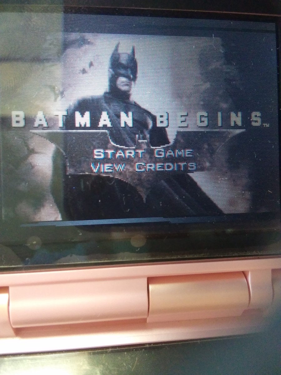 バットマンビギンズ　Batman begins ゲームボーイアドバンス