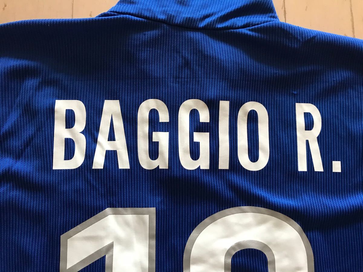 大流行中 バッジオ Baggio イタリア代表 ユニフォーム バッジョ 18番 サポーターグッズ