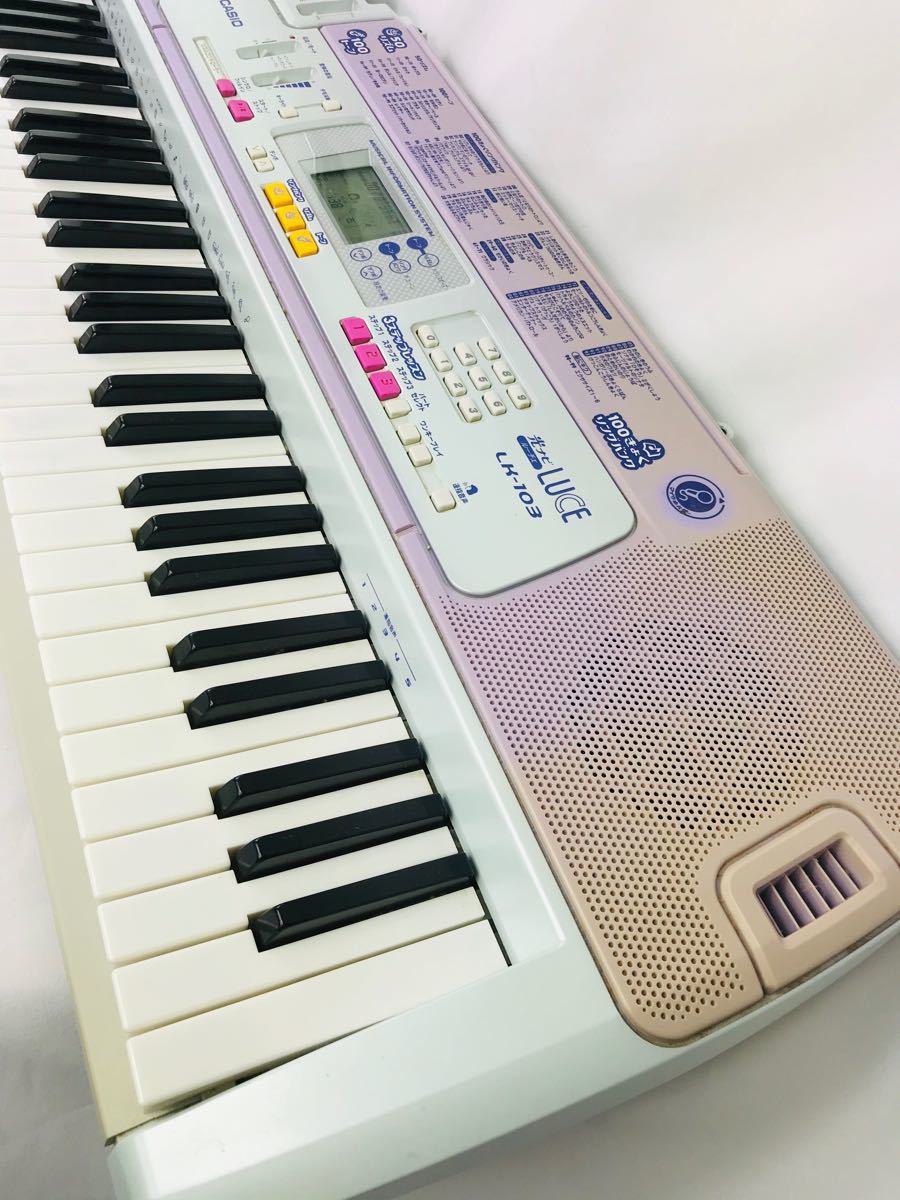 カシオ LK103 光ナビゲーション 電子キーボード 電子ピアノ カシオ LK103 光ナビゲーション 電子キーボード 電子ピアノ
