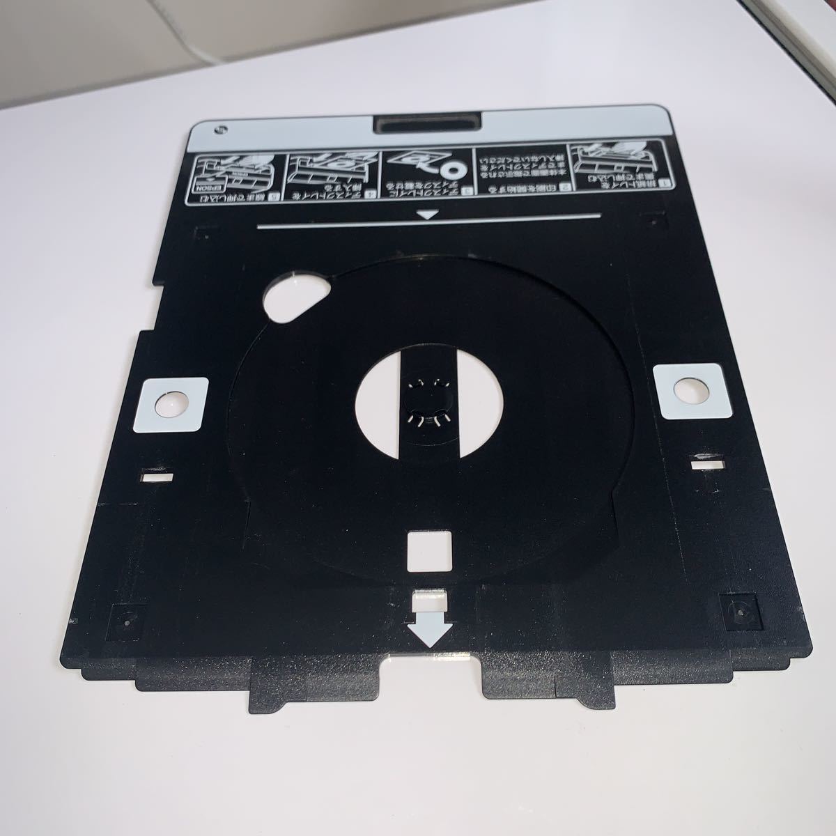 エプソン EPSONCDレーベル印刷用トレイ プリンタ(EP-805AR)用 中古品 トレー CD-R_画像2