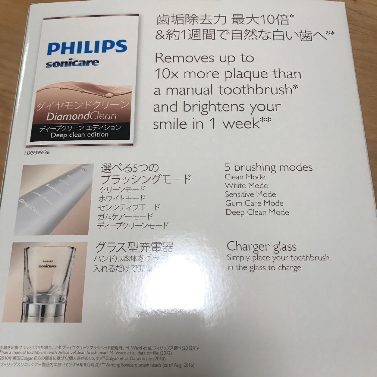 PHILIPS  フィリップス 電動歯ブラシ　ソニッケアー