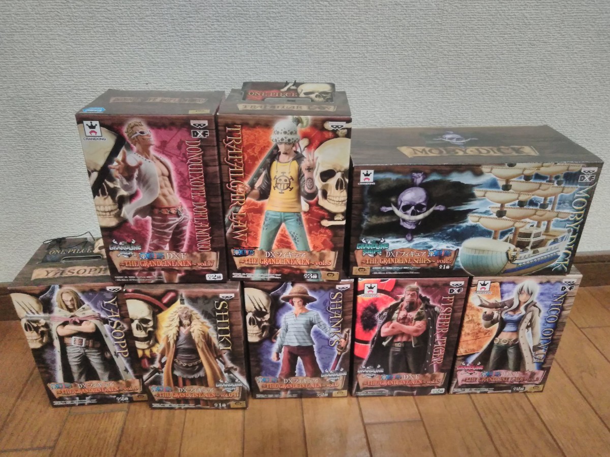 Paypayフリマ ワンピースフィギュア Grandline One Piece グラメン 8体 Paypayフリマ ワンピースフィギュア Grandline One Piece グラメン 8体