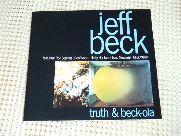 廃盤 Jeff Beck ジェフ ベック Truth + Beck-Ola / 初期名作 2in1 Rod Stewart Ron Wood ( Rolling Stones ) Mick Waller Nicky Hopkins 等