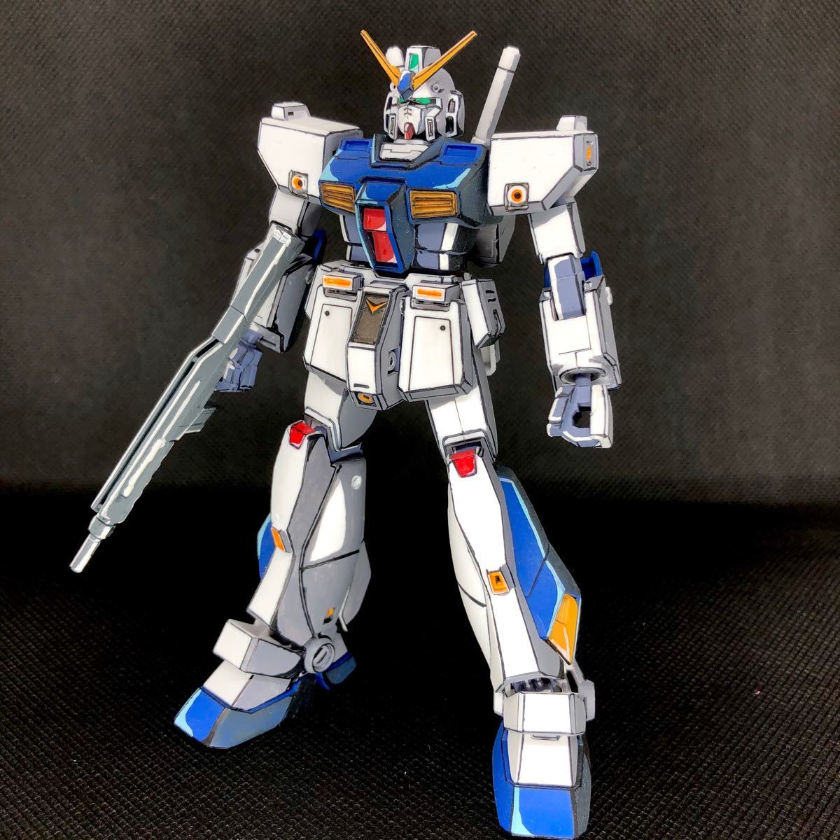 アレックス HGUC ガンプラ 完成品 イラスト風塗装 ガンダム アレックス HGUC ガンプラ 完成品 イラスト風塗装 ガンダム