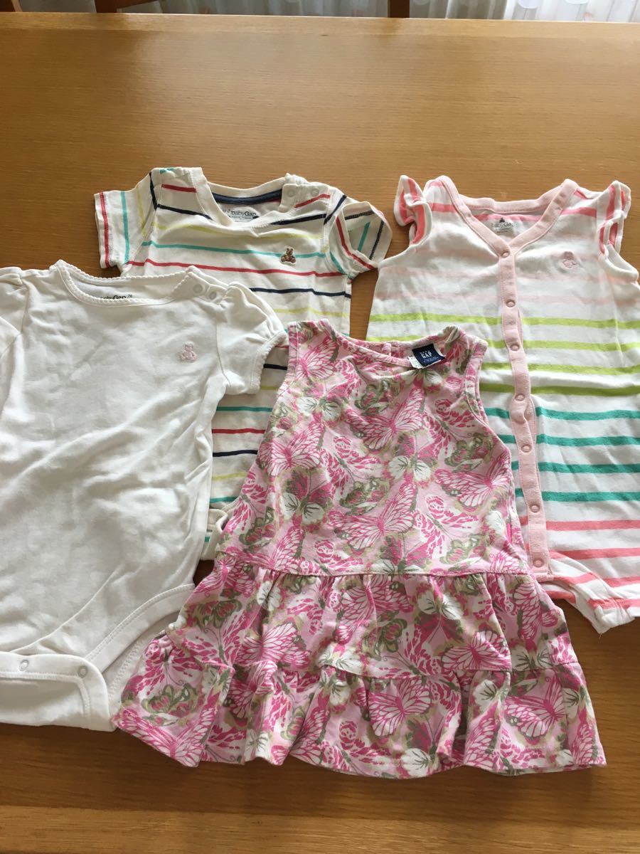 Paypayフリマ Babygap 4点セットまとめ売り ベビーgap Gap ロンパース 夏服 半袖 ワンピース ベビー 70 Paypayフリマ Babygap 4点セットまとめ売り ベビーgap Gap ロンパース 夏服 半袖 ワンピース ベビー 70