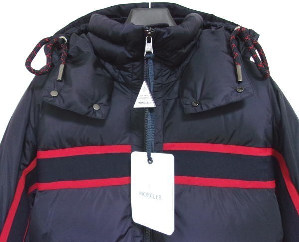 新品★国内正規品★MONCLER★モンクレール★ダウンジャケット★Richard padded jacket★メンズ★サイズ4★ネイビー_画像2