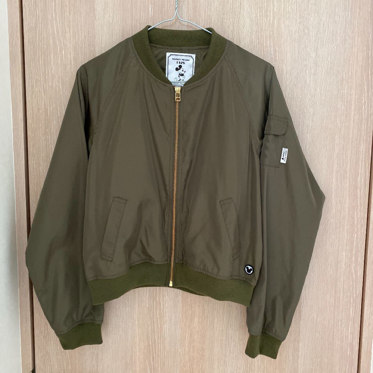 Paypayフリマ Ma 1 ブルゾン カーキ ディズニー ミッキー