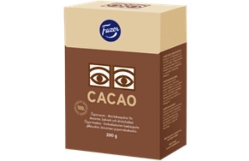 Fazer Cacao ファッツェル カカオ オリジナル チョコレート 4 箱 x 200gセット フィンランドのチョコレートです_画像1