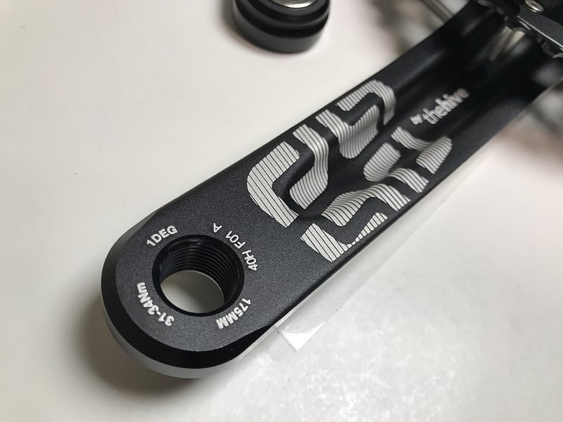 送料無料 新品 e.thirteen TRS+ Double Crankset 175mm 34/24T ダブル クランクセット
