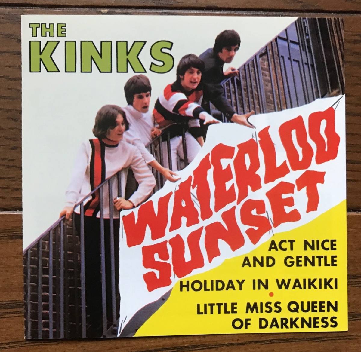 920 / The KINKS / WALTERLOO SUNSET/ The * gold ks/ MAXI SINGLE.CD./ beautiful goods * rare article 