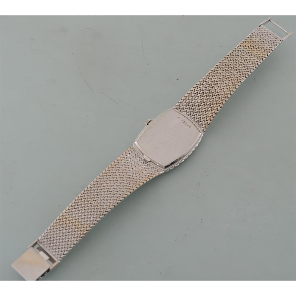 AUDEMARS PIGUET オーデマピゲ K18 ホワイトゴールド 手巻き メンズ腕時計 中古品 12ポイントダイヤ　_画像6