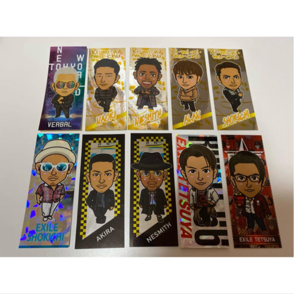 EXILE  千社札シール セット