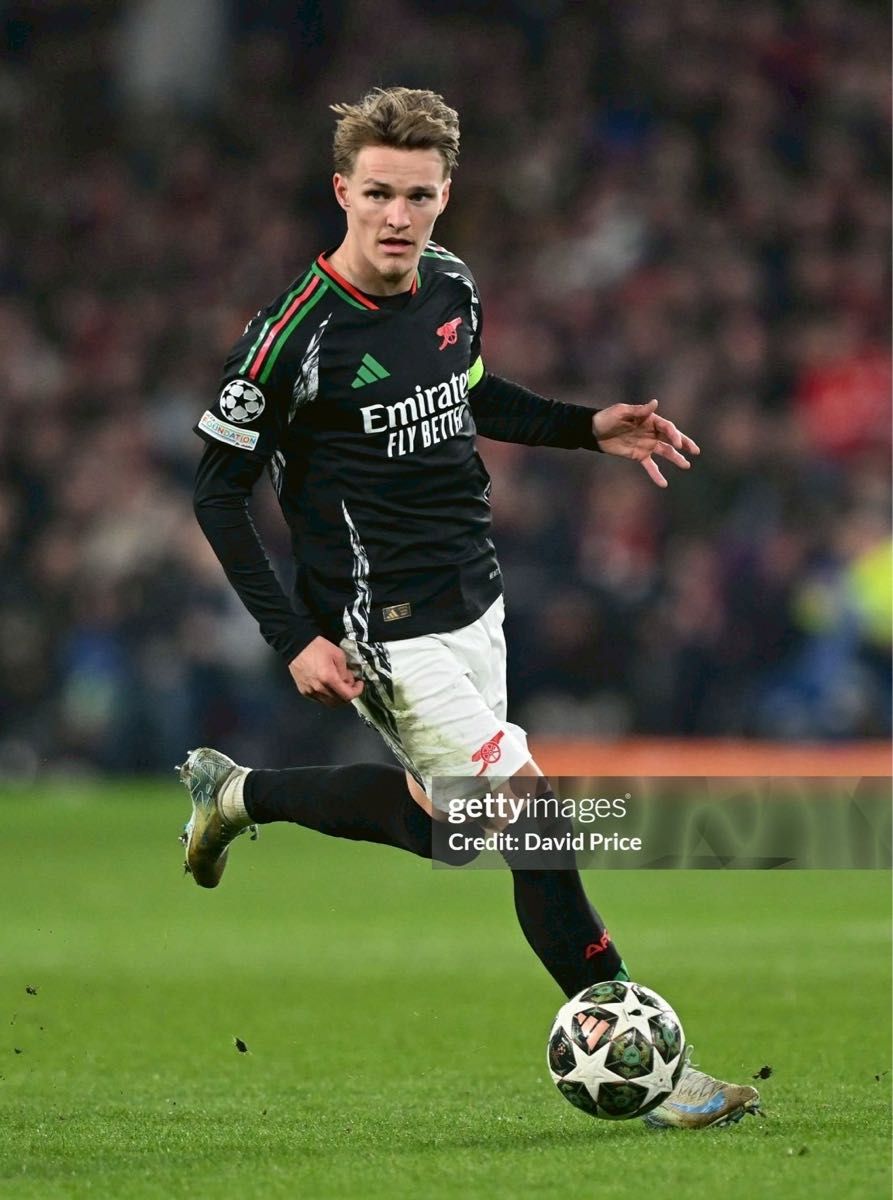 【値下げしました】24/25アーセナル ウーデゴール　オーセンティック アーセナル 24/25 オーセンティック ユニフォーム アウェイ 正規品 L