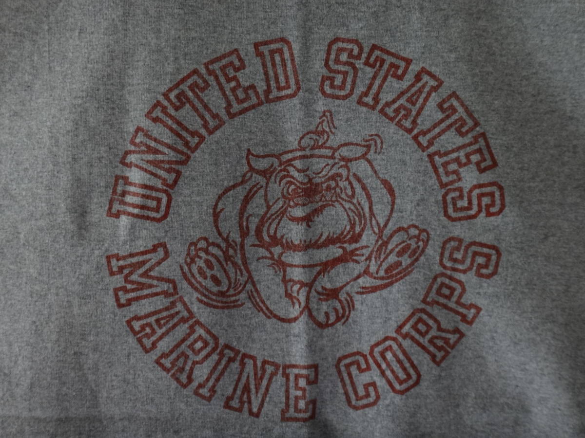 2008 TOYS McCOY（ トイズマッコイ ） Tシャツ 「UNITED STATES MARINE CORPS」 サイズM グレー_画像3