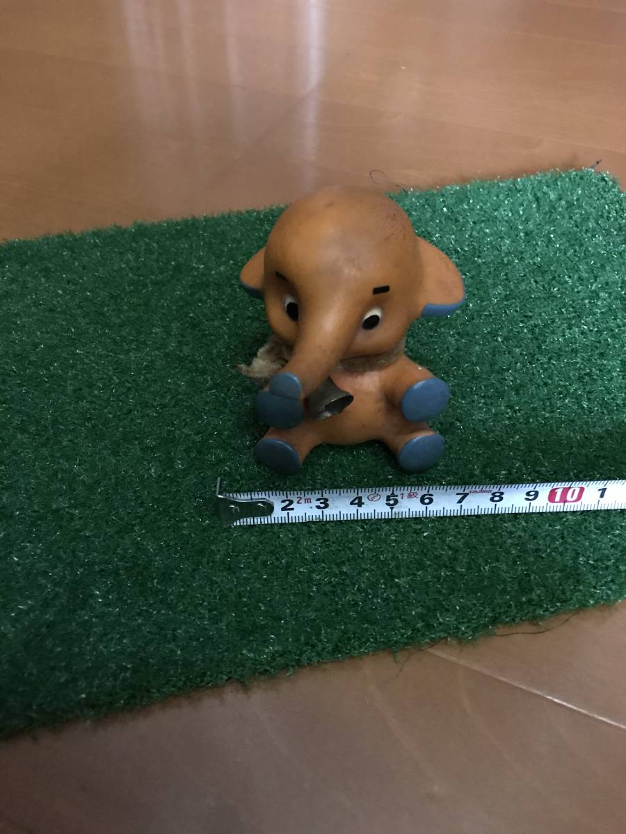 非売品 カウンター用 店頭 展示品 サトちゃん ソフビ 人形 ベル首輪付 フィギュア 8cm 佐藤製薬 レトロ ビンテージ アンティーク_画像3