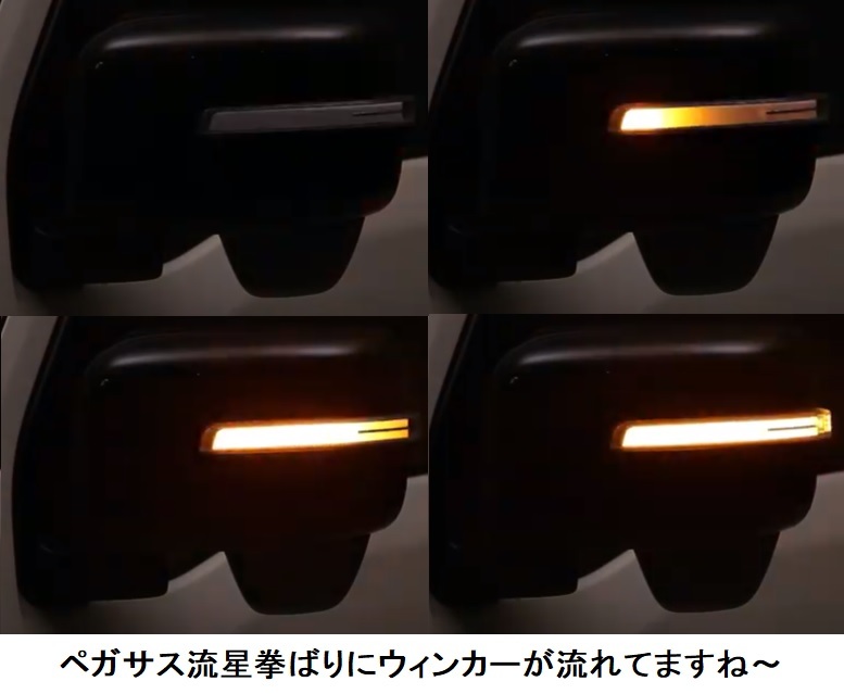 ZC/ZD72S・スイフト・スイフトRS・流星バージョン(流れるウィンカー)仕様・LEDドアミラーウィンカーレンズキット・フットランプ付き_画像2
