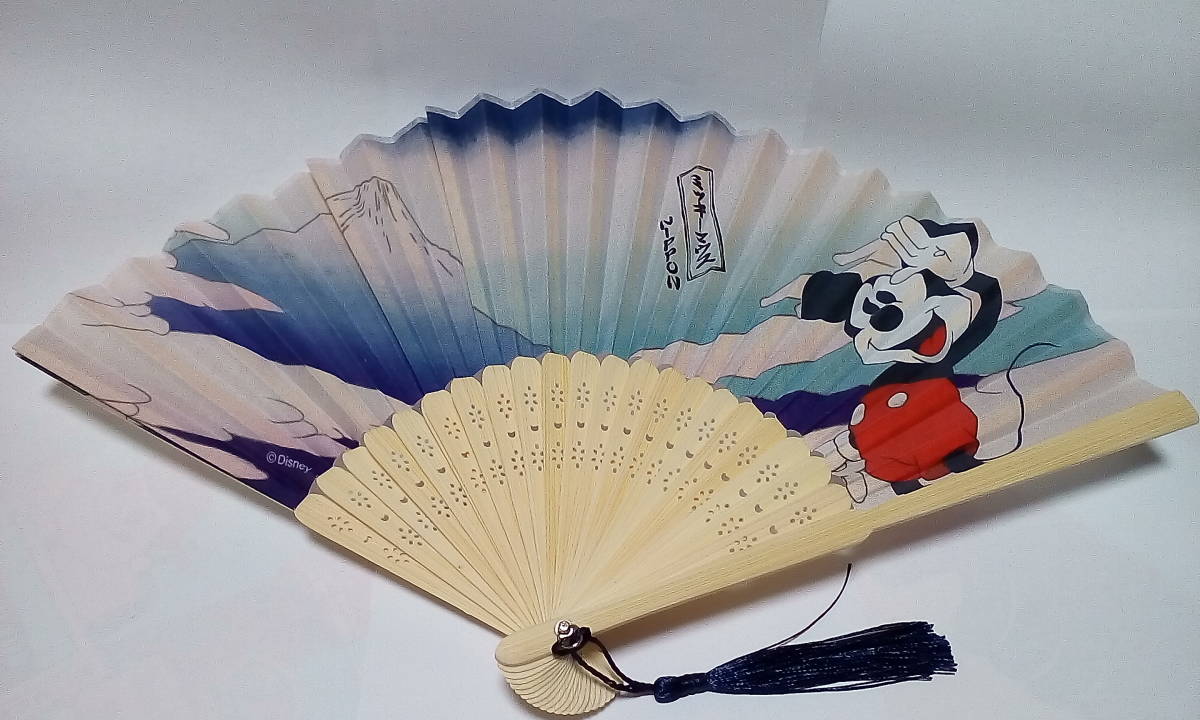  Disney store Mickey ukiyoe Fuji Japan fan Mickey Mouse ukiyoe japan... peace Japan Mickey 