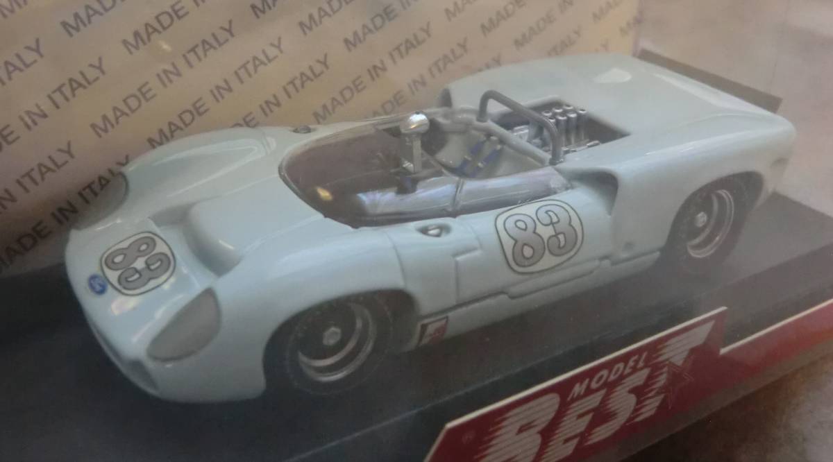  Best Model *1/43 LOLA T70 Spider NASSAU 1966 #83* Италия производства 
