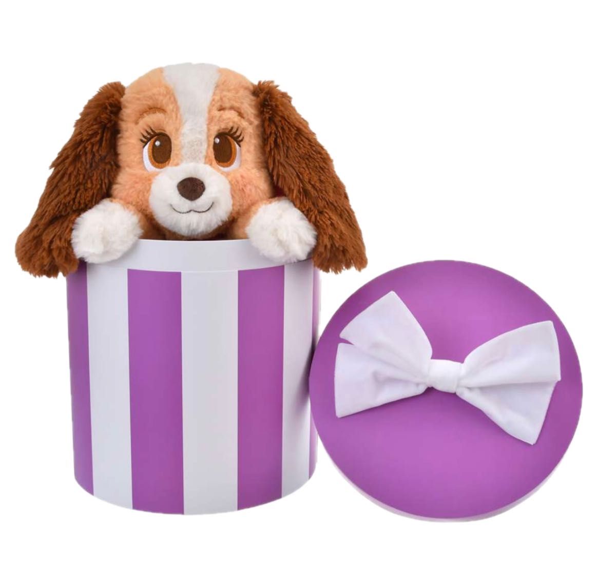 新品・タグ付き】レディ ぬいぐるみ ボックス入り LADY AND THE