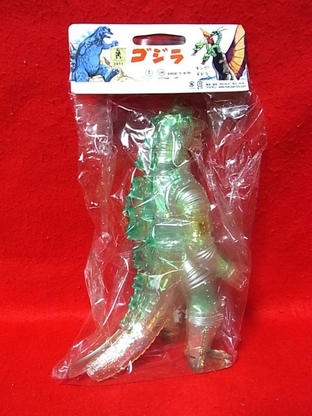 メカゴジラ 350 クリア クリスタル オーロラセロハン/ソフビ メカゴジラ 350 クリア クリスタル オーロラセロハン/ソフビ